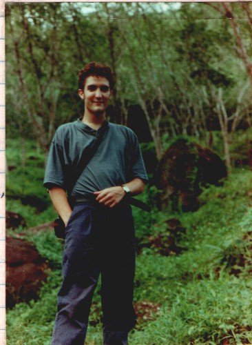 Climbing Batangala hill